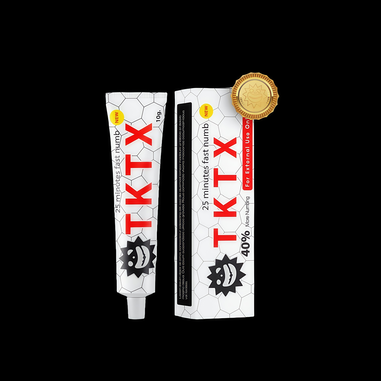 White TKTX 40% Numbing Cream