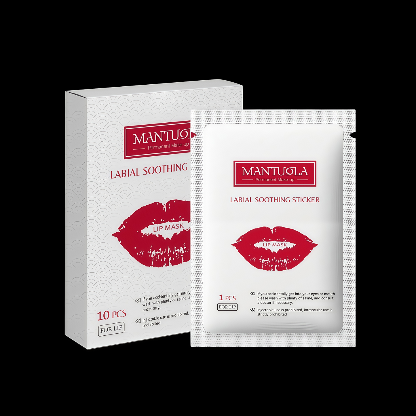 LABIAL SOOTHING STICKER 10pcs