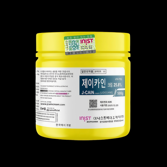 J-CAIN Numbing Cream 500g 25.8%